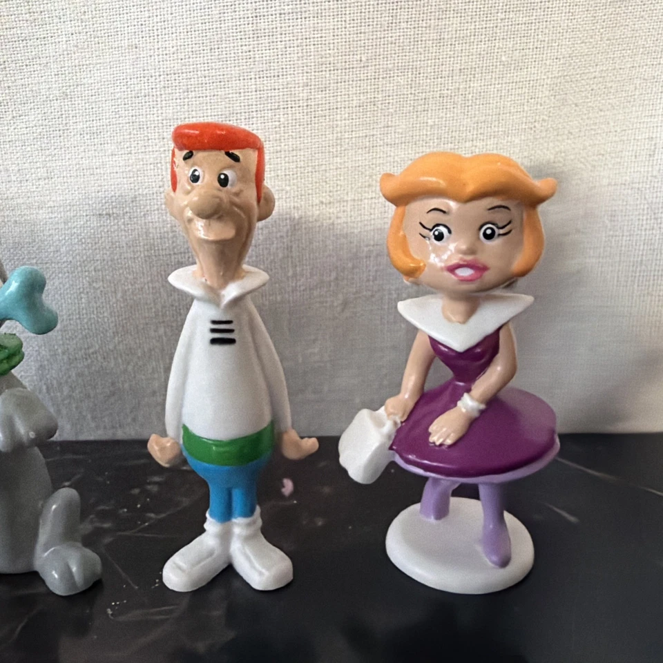 1990 Винтажный Лот из 6 Фигурок JETSONS Applause Hanna Barbera - Изображение 3 из 4