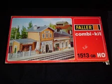 HO Scale Faller combi-kit Train Station - Sandy (1513 GB)
