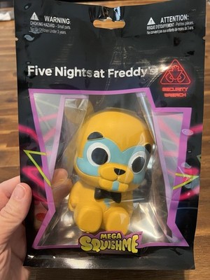 FIVE NIGHTS AT FREDDY S Mega SquishMe Freddy 6'' Security Breach FNAF Squish Toy