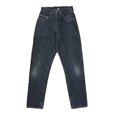 Lee Jeans MR Riders Rockford 28W 32L schwarz grau Denim Rock Biker Streetwear