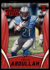 Ameer Abdullah 2015 Panini Rookies & Stars #118 Rookie Detroit Lions #/299