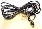 Original Used Atari 2600 4 & 6 Switch RF TV Cable RCA to PAL Lead Approx. 4m