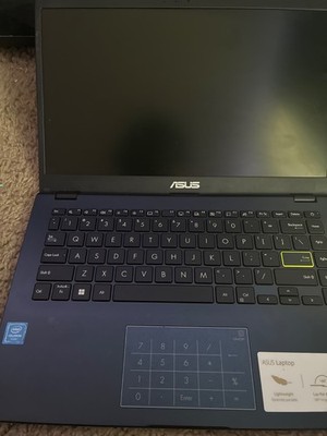 ASUS E210 11.6'' (64GB eMMC, Intel Platinum N, 2.80 GHz, 4GB) Laptop - Star Black