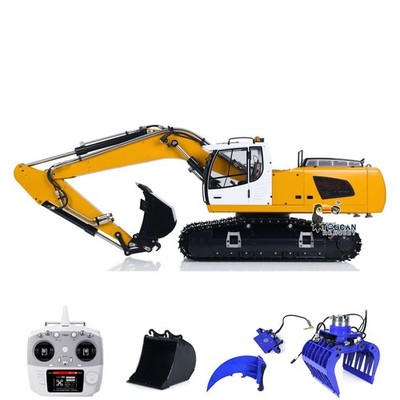 1/14 9CH Tracked RC Hydraulic Excavator 946 Model Metal Bucket Ripper Grab Model
