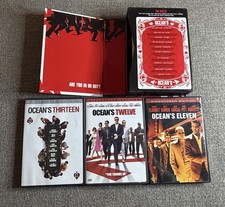 Oceans Trilogy DVD Box Set Eleven Twelve Thirteen George Clooney
