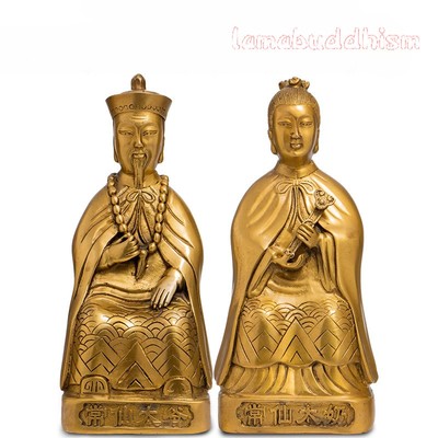 Brass The Bronze Statue Hu San Household Desktop Decoration