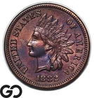 1882 Indian Head Cent Penny Choice AU++