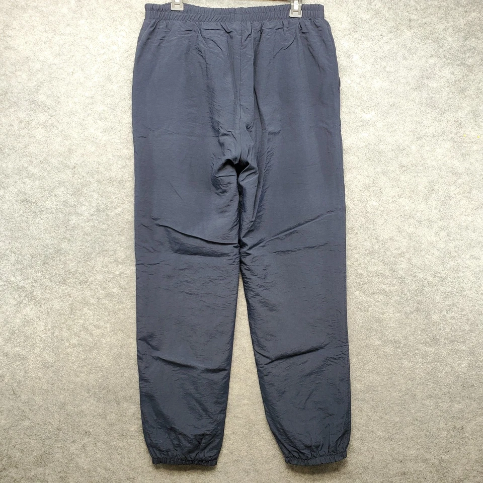 Pantalones FILA De Colección Para Hombre Talla 34 Azul Marino Cintura Elástica Cortavientos Jogger Foto 2 de 4