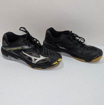 Mizuno Womens Wave Lightning Z3 430228 9073 Black Running Shoes Sneakers Size 10