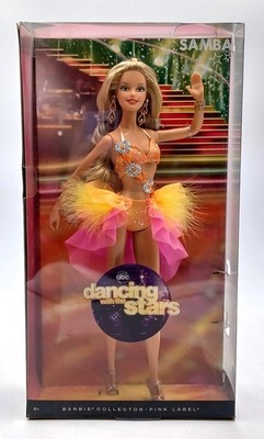 2011 Dancing with the Stars Samba Barbie Puppe / Pink Label / Mattel W3317, NrfB