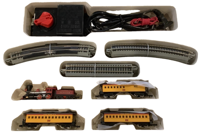 Bachmann N Scale Prairie Flyer Passenger Train Set 24004 for sale