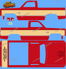 83 CHEVY SILVERADO (WHITE TONER) DECALS 18TH NATIONALS