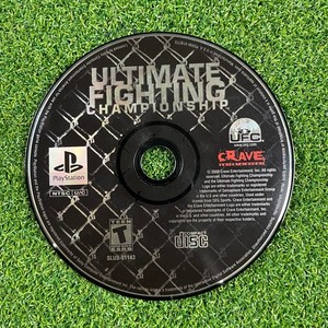 Ultimate Fighting Championship Ps1 | eBay