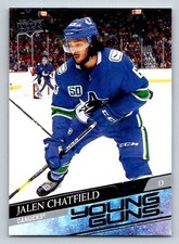 2020-21 Upper Deck #452 Jalen Chatfield Young Guns RC (ref 184576)