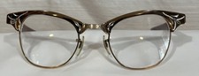 Vintage Cat Eye Frames 1/10 12k Gold Filled Eyeglasses Ornate Bronze/Gold Tone