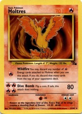 Moltres (27) Unlimited Rare Fossil 27/62 LP on eBay
