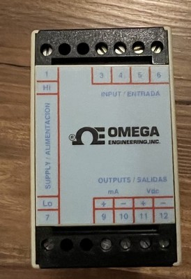 Omega CCT-32-0/50mA Signal Conditioner 0-50mA to 4-20mA DIN Rail NEW Open Box  