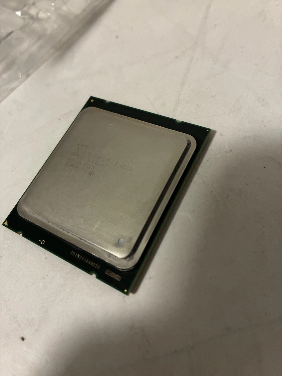 Procesador Intel Core i7-3820, caché de 10 MB, 3,60 GHz, LGA2011 Procesador Intel Core i7-3820, caché de 10 MB, 3,60 GHz, LGA2011