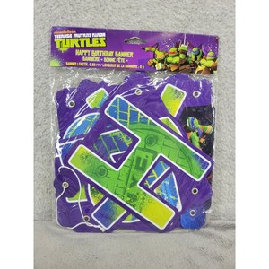 Nickelodeon Teenage Mutant Ninja Turtles Happy Birthday Banner Party Decor