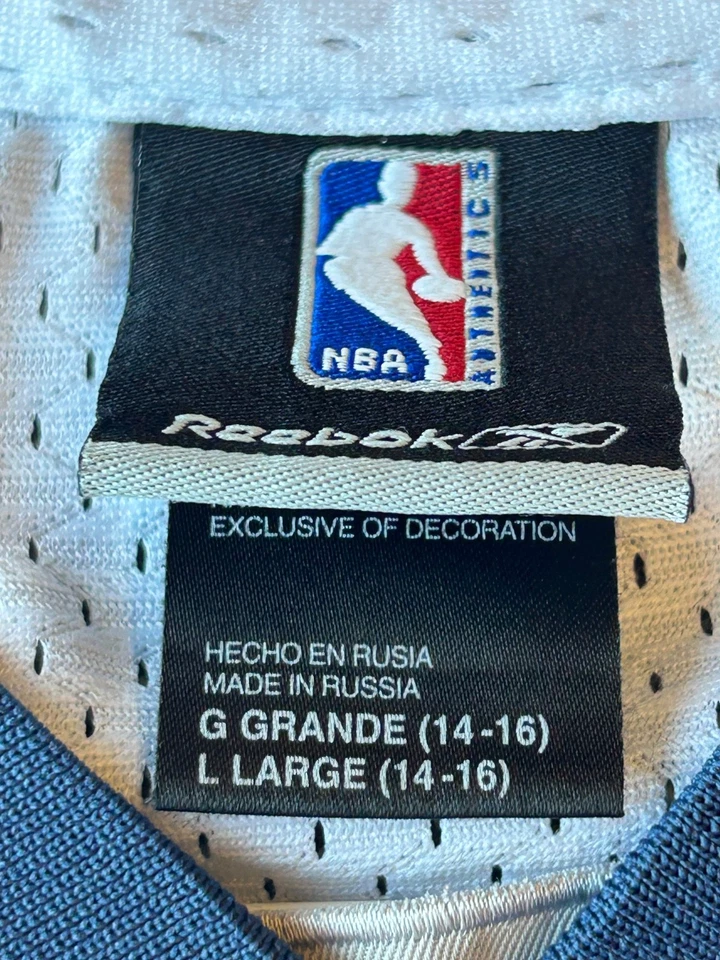 Camiseta Reebok Charlotte Bobcats Okafor #50 Blanca Juvenil Grande 14-16 Longitud +2 Foto 4 de 4