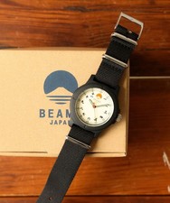BEAMS Original Watch Kanji Dial Mt Fuji Made In Japan Special Limited