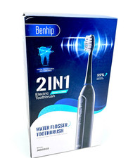 Benhip 2 In 1 Electric Toothbrush And Water Flosser Model ABB868 - Black
