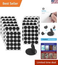1in. Round Hook and Loop Adhesive Dots - 40 Sets for Crafting Organizing
