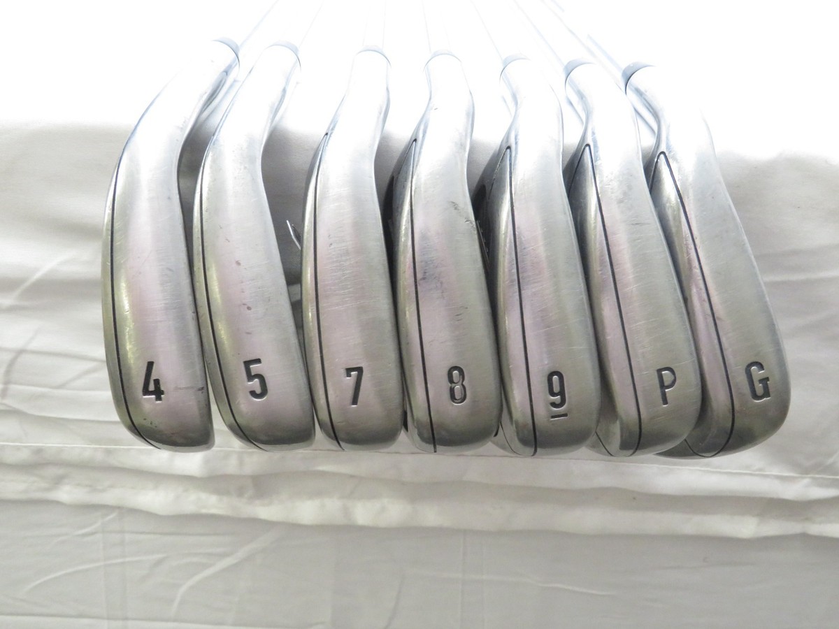 Used LH Callaway Mavrik Iron Set 4-GW Dynamic Gold S300 Stiff Flex