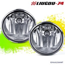Set Of 2 Leftright Round Fog Lights Lamps Fit For 2006-2010 Ford F-150 W Bulbs