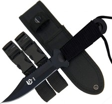 Scuba Diving Knife with Leg Straps  Sheath, Razor Sharp - Lightweight Diving Eq