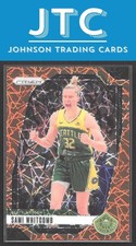 2024 Panini Prizm WNBA Sami Whitcomb Orange Velocity Prizms Seattle Storm