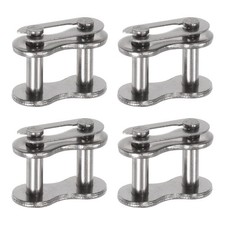 4Pcs #60 Chain Connector Link Roller 3/4" Pitch Stainless Steel for 12A Chain