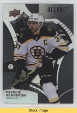 2021-22 Upper Deck Allure Black Rainbow Patrice Bergeron #27 READ 0qr0