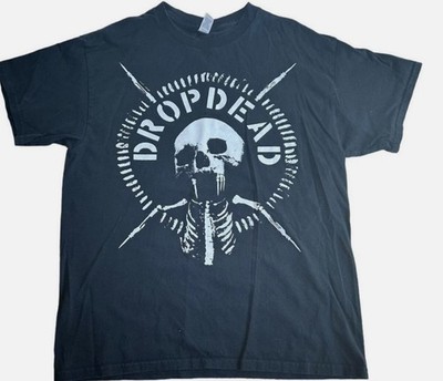 Dropdead Hardcore Crust Punk Band T Shirt Merch Vintage Grindcore Dystopia Y2K