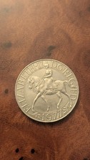 1977 QUEEN ELIZABETH I SILVER JUBILEE COIN-VERY FINE CONDITION