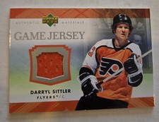 darryl sittler Upper Deck Authentic Game Jersey
