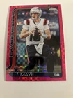 2025 Topps Chrome Hot Pink X-Fractor Drake Maye Patriots