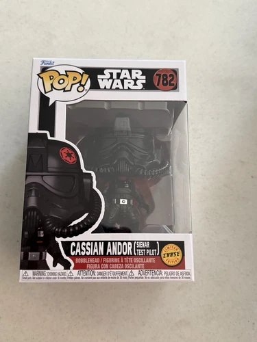 Funko Pop! Star Wars: Andor - Cassian Andor (Sienar Test Pilot) CHASE FAST SHIP!