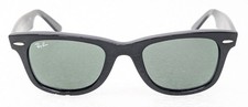 Ray Ban wayfarer RB2140 901 50-22 vintage lens rayban occhiali da sole per ricam