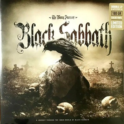 VV.AA. - THE MANY FACES OF BLACK SABBATH - 2 LP LTD - FARBIGES VINYL - VERSIEGELT