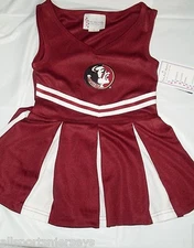 NCAA Florida State Seminoles Infant Cheer Dress 1-pc 4T Two Feet Ahead
