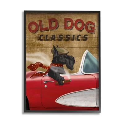 Old Dog Classics Scottish Terrier Cigar Sports Car, Designed by Conrad Knutse...