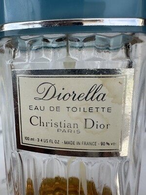 Vintage Diorella Eau De Toilette Christian Dior for Women 3.4oz