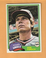 Ken Forsch California Angels 1981 Topps Traded #764 Oregon State Beavers 7G