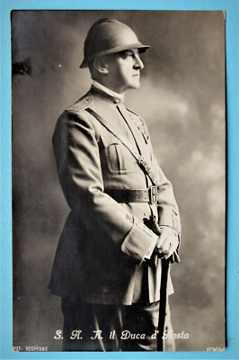 PHOTO POSTCARD - S. A. R. THE DUKE OF AOSTA - SMALL SIZE