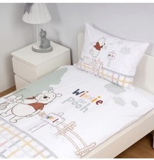 2 pc BEDDING SET BABY BED for COT 120x150cm PILLOW CASE + DUVET COVER nursery