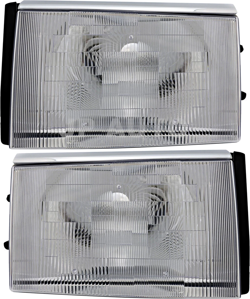 4-Piece Headlight Set For Volvo 240 260 242 244 246 – US To EU Conversion Kit
