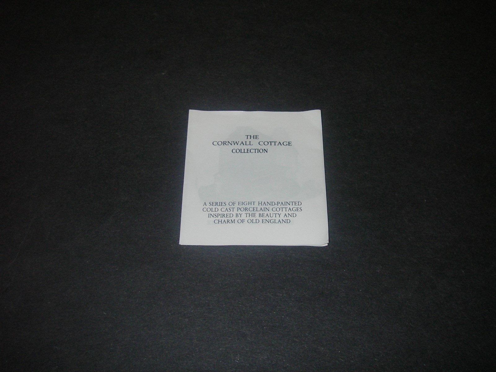 Cornwall Cottage Collection Silver Spoon Tea Room BH11 Hand Painted