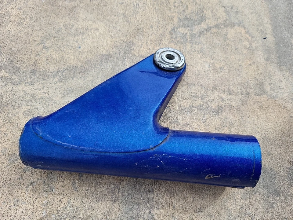 74 75 Yamaha 1973 cubiertas superiores TX500 XS 500 pájaro azul horquilla orejas vintage OEM  Foto 4 de 4