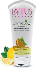 Lotus Herbals WhiteGlow Vitamin C Radiance Face Wash For Dark Spots 100g